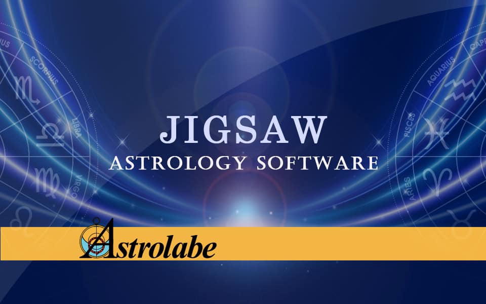 JigSaw 專業占星研究與校時軟體介面